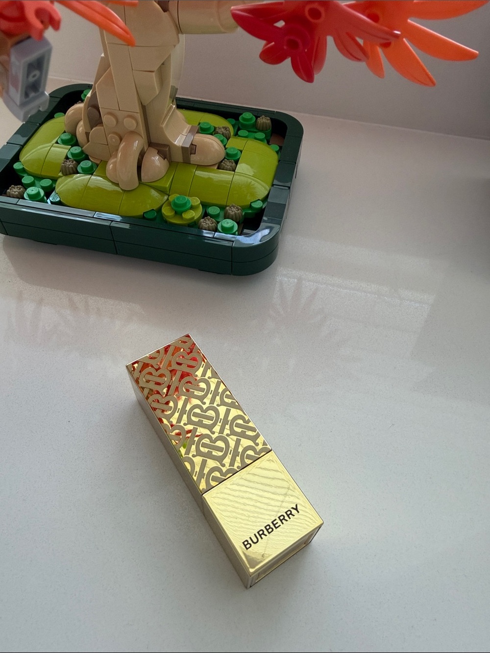 Burberry Gold Monogram Lipstick